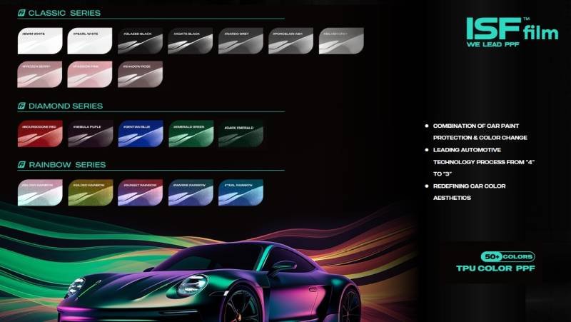 PPF COLOR   افلام حماية ملونة ضمان 10 سنوات